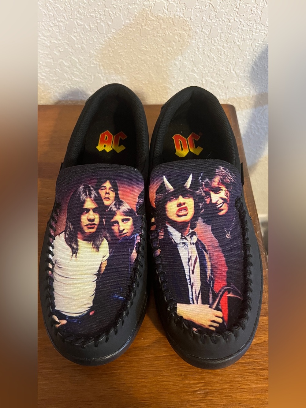 AC/DC ACDC Slip On DC Villain 2 Band Shoes Men’s 9.5